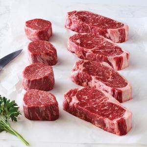 Prime Steak Filet/Strip Combo