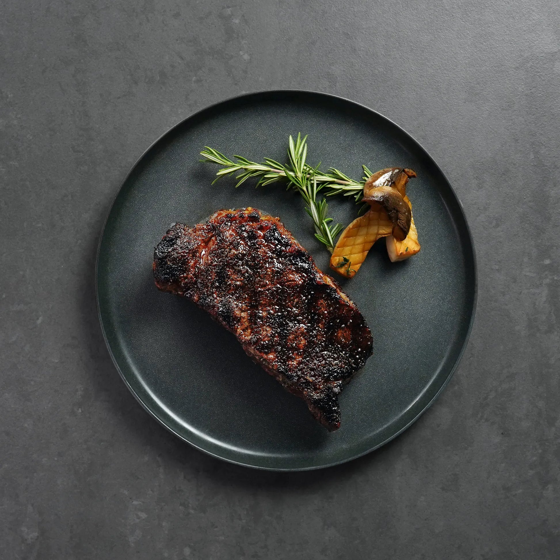 Cooked BNLS Strip on Plate