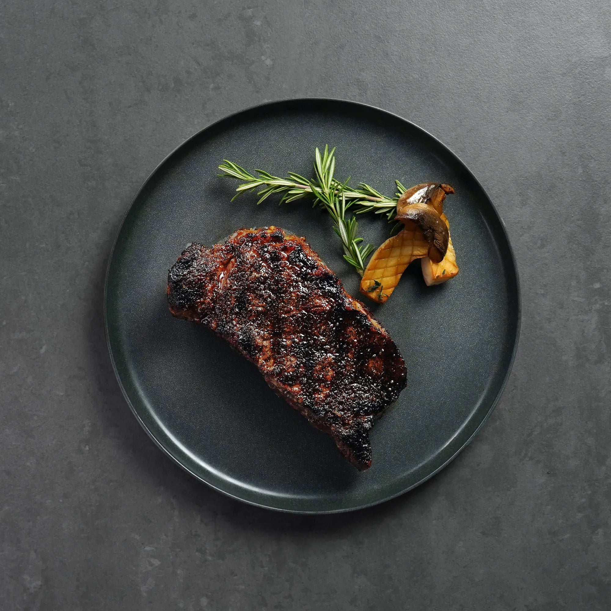 Cooked BNLS Strip on Plate