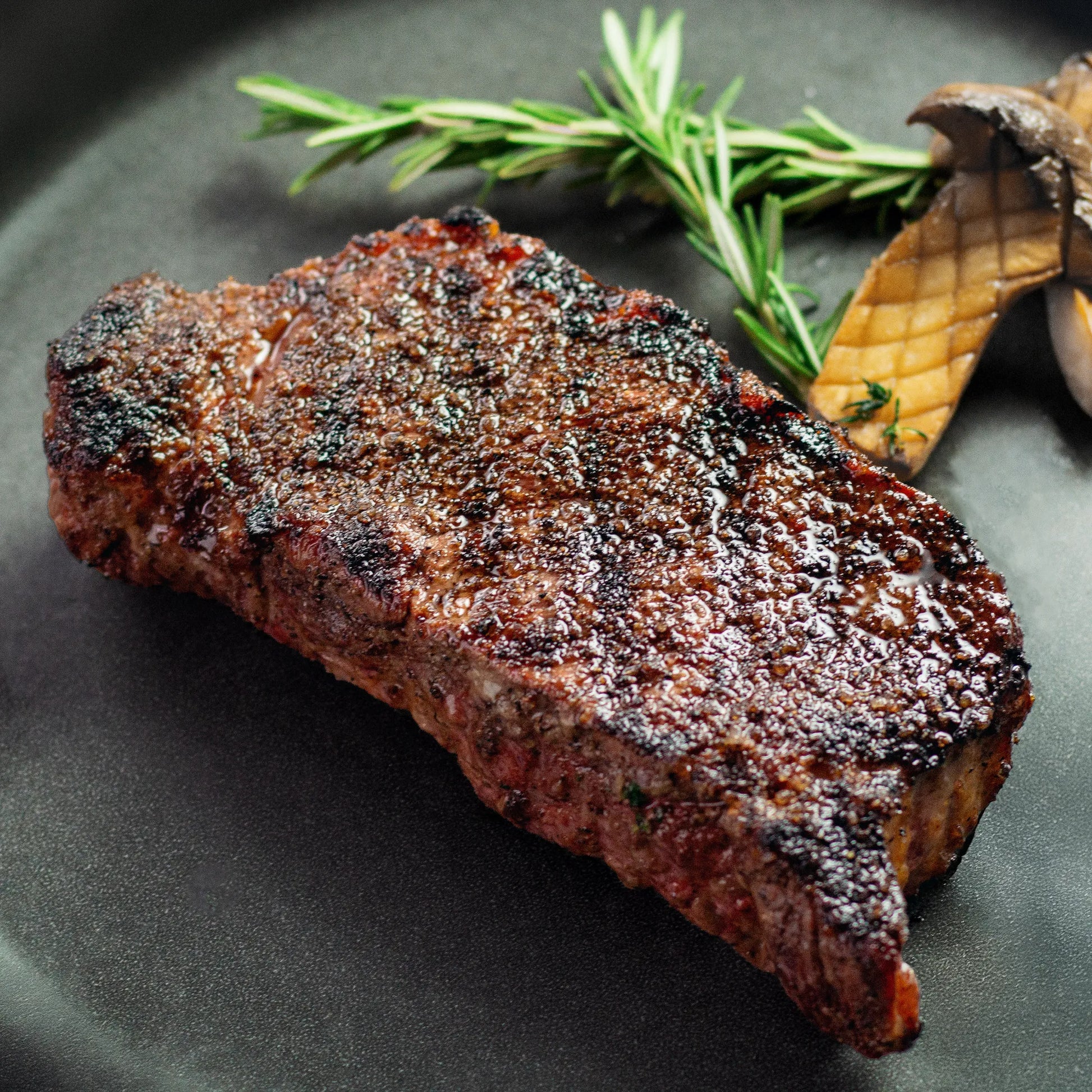 Cooked BNLS Strip on Plate