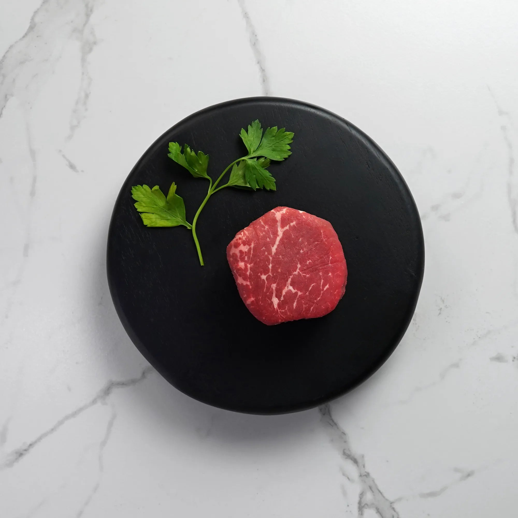Filet on Black Disk