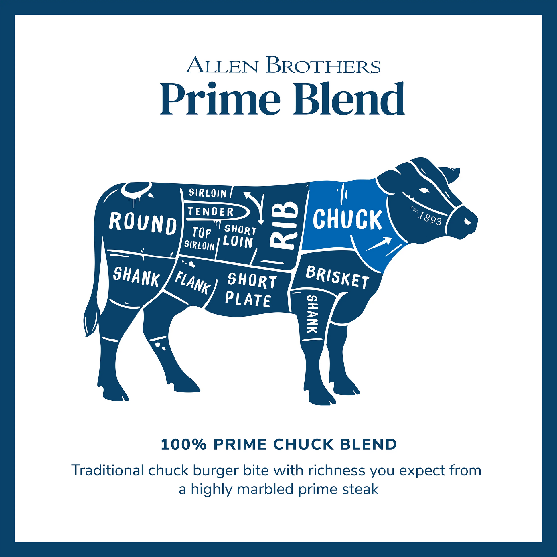 AB Prime Blend Cow Graphic