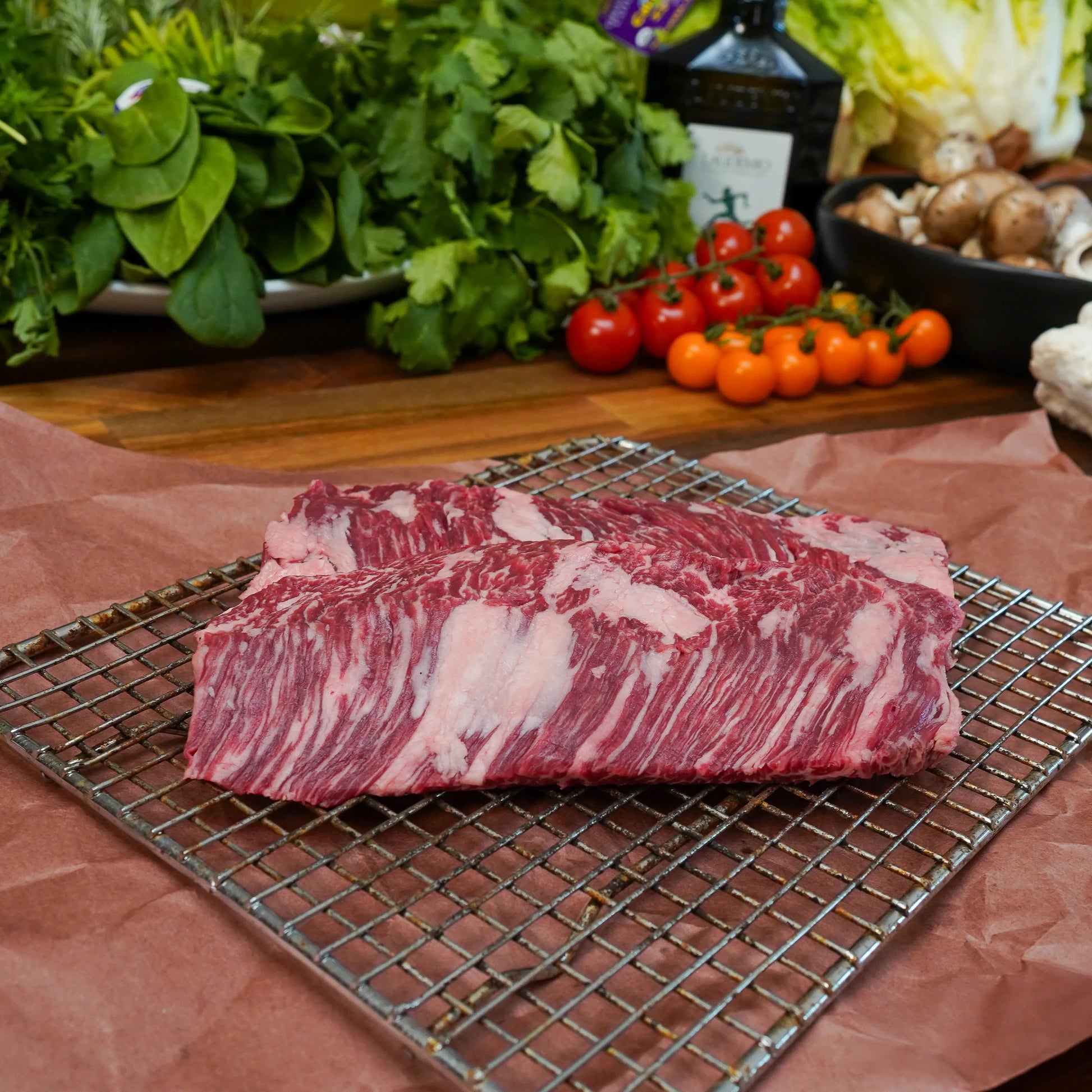 Raw Skirt Steak