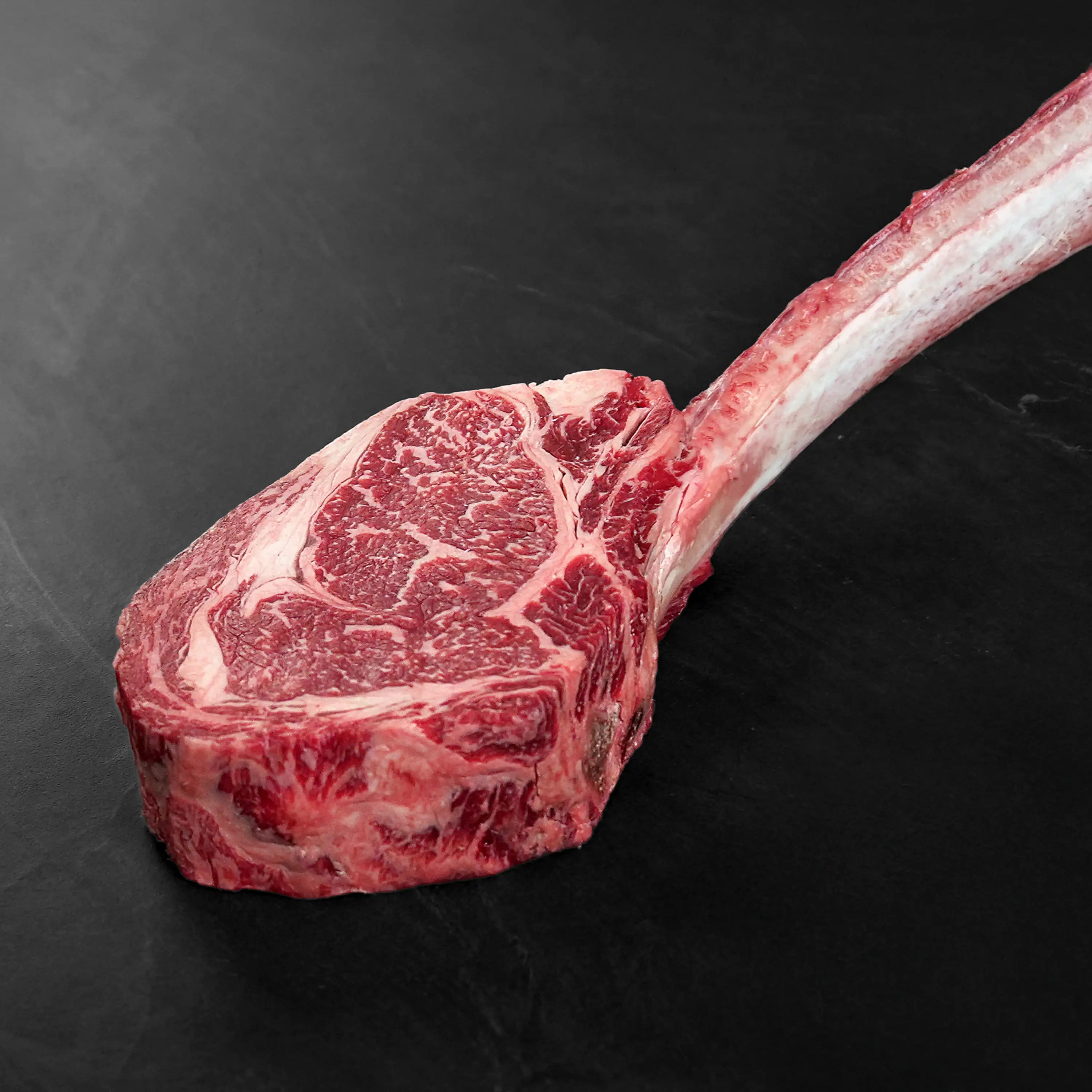 Wagyu Tomahawk on Black