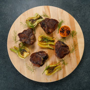 Lamb Loin Chops cooked_Overhead