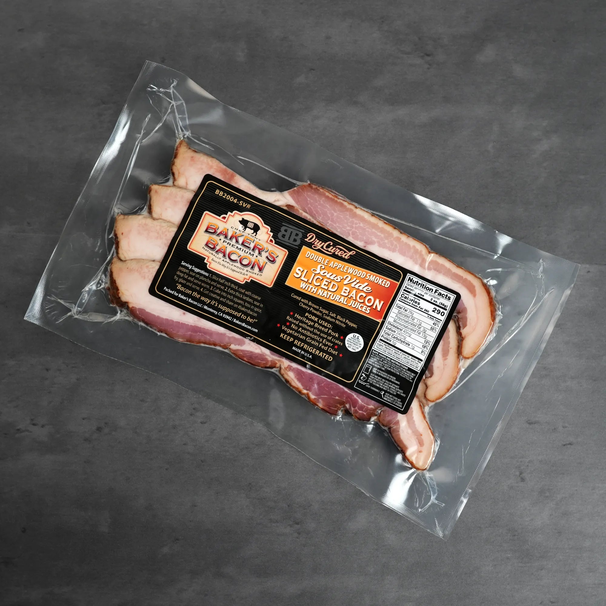 Baker's Bacon in package