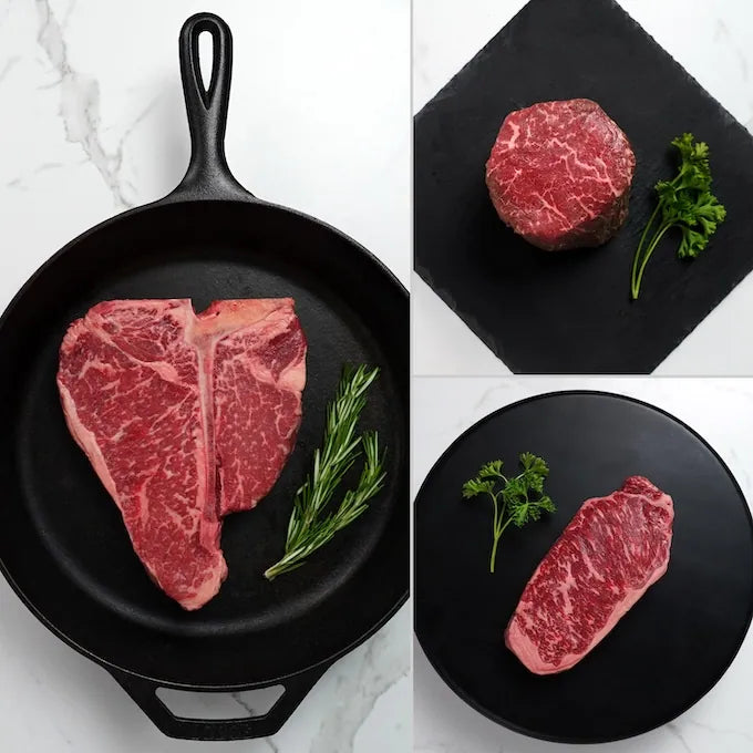 USDA Prime Porterhouse Deconstruction