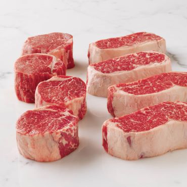 Prime Steak Filet/Strip Combo XL