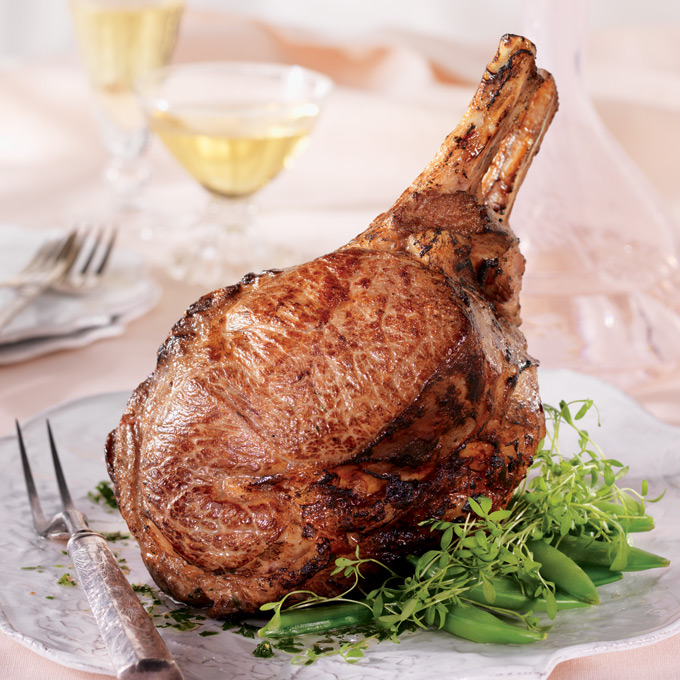USDA Prime Double Bone Rib Roast