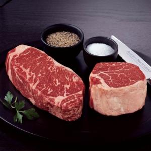 His & Hers Prime Steak Filet/Strip Combo