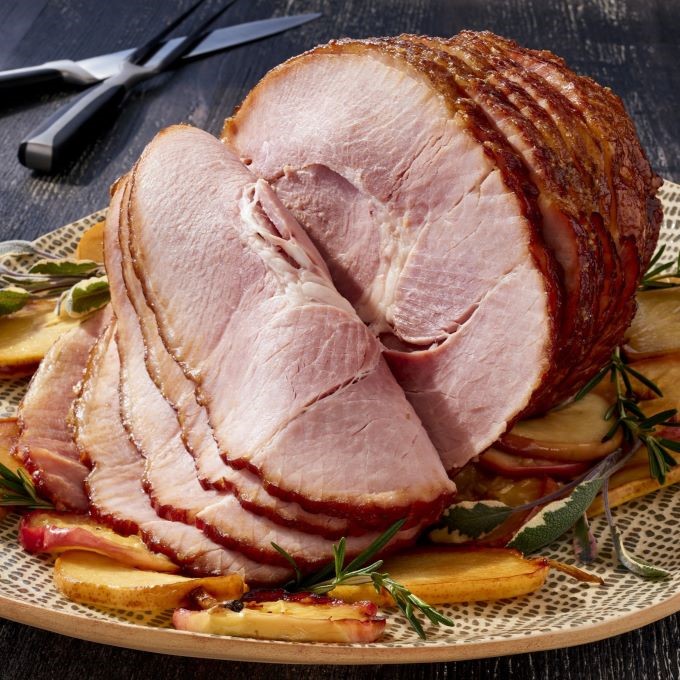 Grill-Glazed Spiral Ham