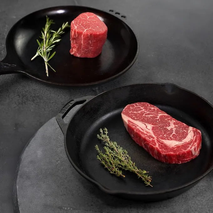 Prime Steak Filet/Strip Combo