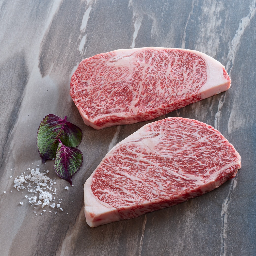 Snow-Aged Wagyu A5 Japanese Strip Steak