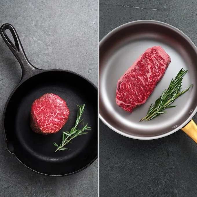 Prime Steak Filet/Strip Combo XL